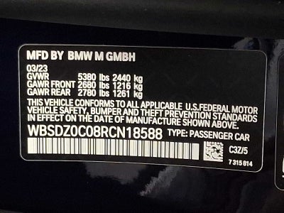 2024 BMW M8 Competition Convertible