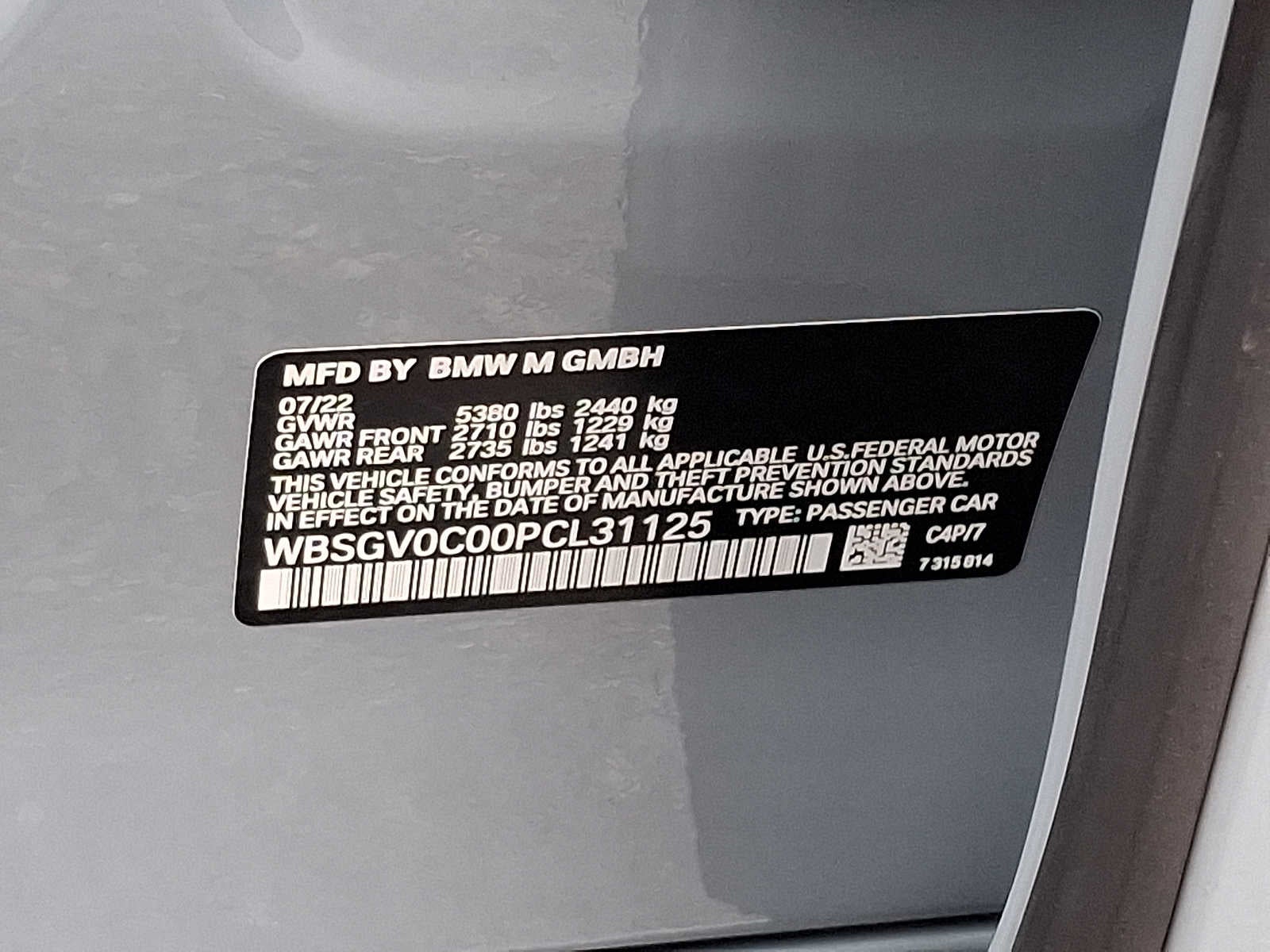 2023 BMW M8 Competition Gran Coupe