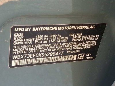 2025 BMW X1 xDrive28i Sports Activity Vehicle