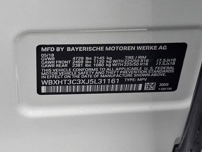 2018 BMW X1 xDrive28i Sports Activity Vehicle