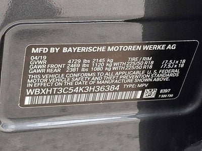 2019 BMW X1 xDrive28i Sports Activity Vehicle