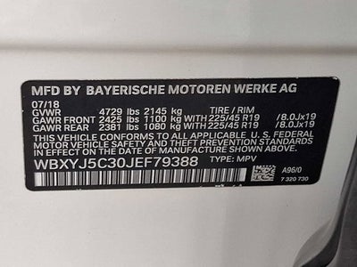 2018 BMW X2 xDrive28i Sports Activity Coupe