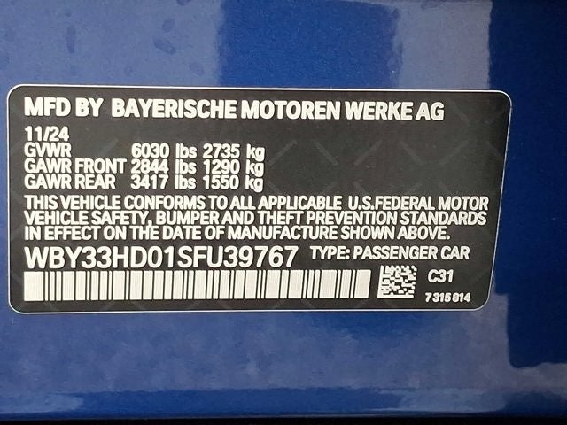 2025 BMW i4 M50 Gran Coupe