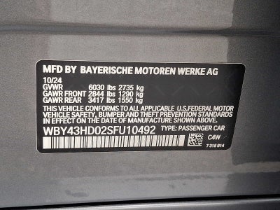 2025 BMW i4 xDrive40 Gran Coupe