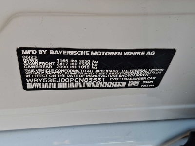 2023 BMW i7 xDrive60 Sedan