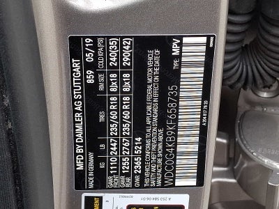 2019 Mercedes-Benz GLC GLC 300 4MATIC® SUV