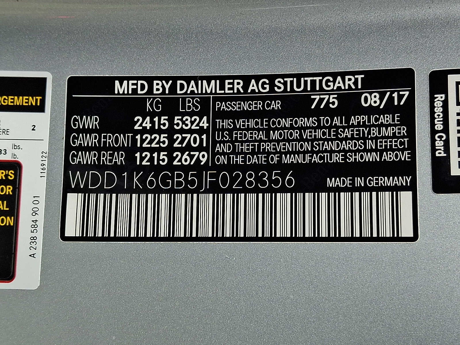 2018 Mercedes-Benz E-Class E 400 4MATIC® Cabriolet