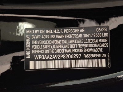 2023 Porsche 911 Carrera T Coupe