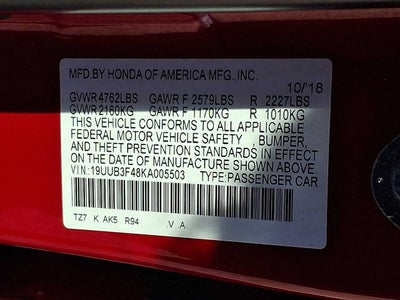 2019 Acura TLX 3.5L SH-AWD w/Technology Pkg