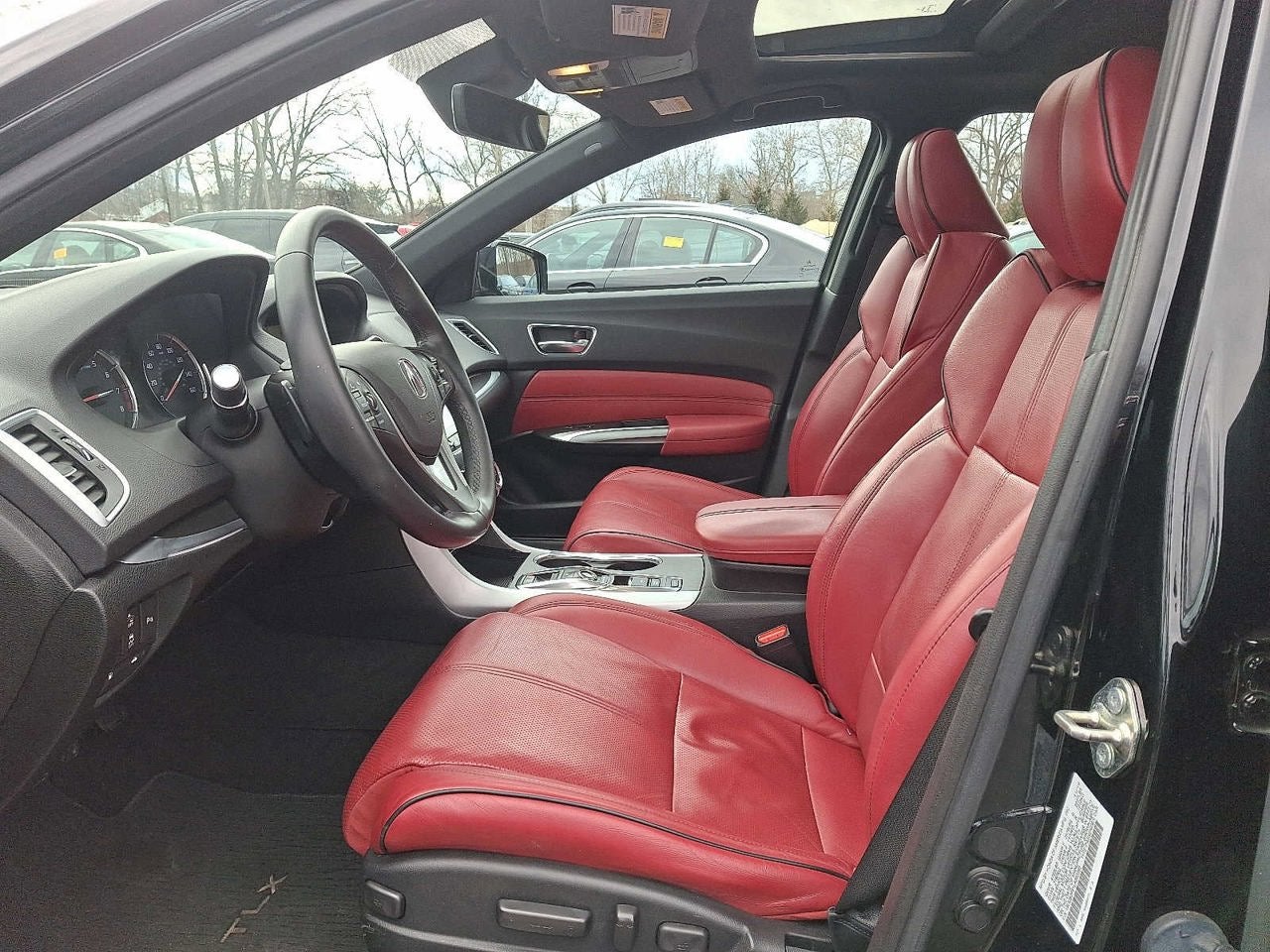 2020 Acura TLX 3.5L SH-AWD w/Technology/A-Spec Pkg Red Leather