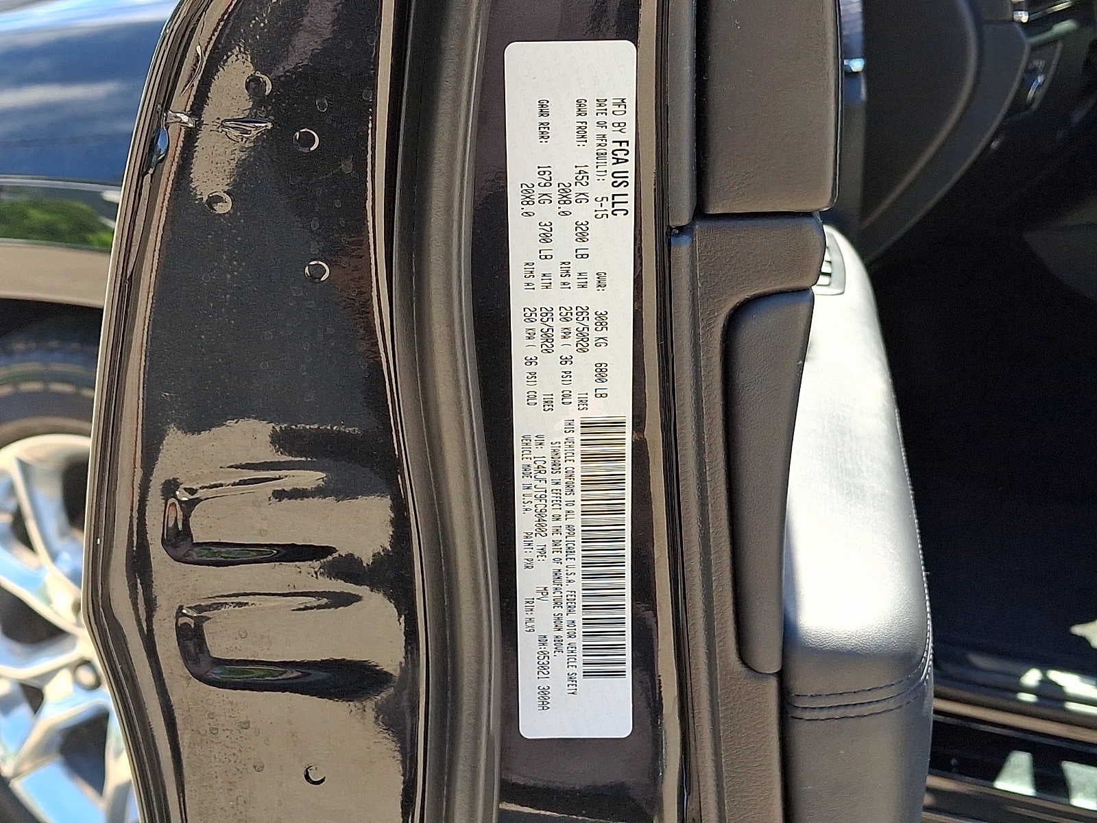 2015 Jeep Grand Cherokee 4WD 4dr Summit