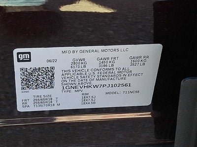 2023 Chevrolet Traverse AWD 4dr LT Leather