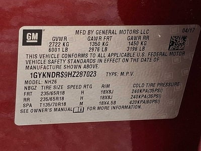 2017 Cadillac XT5 AWD 4dr Luxury