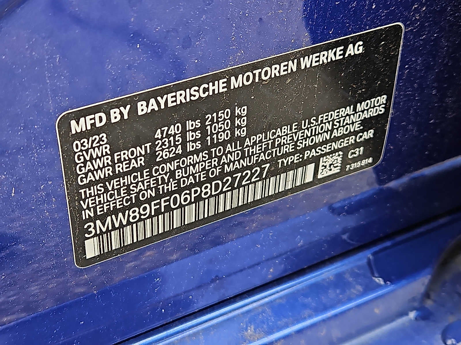2023 BMW 3 Series 330i xDrive Sedan