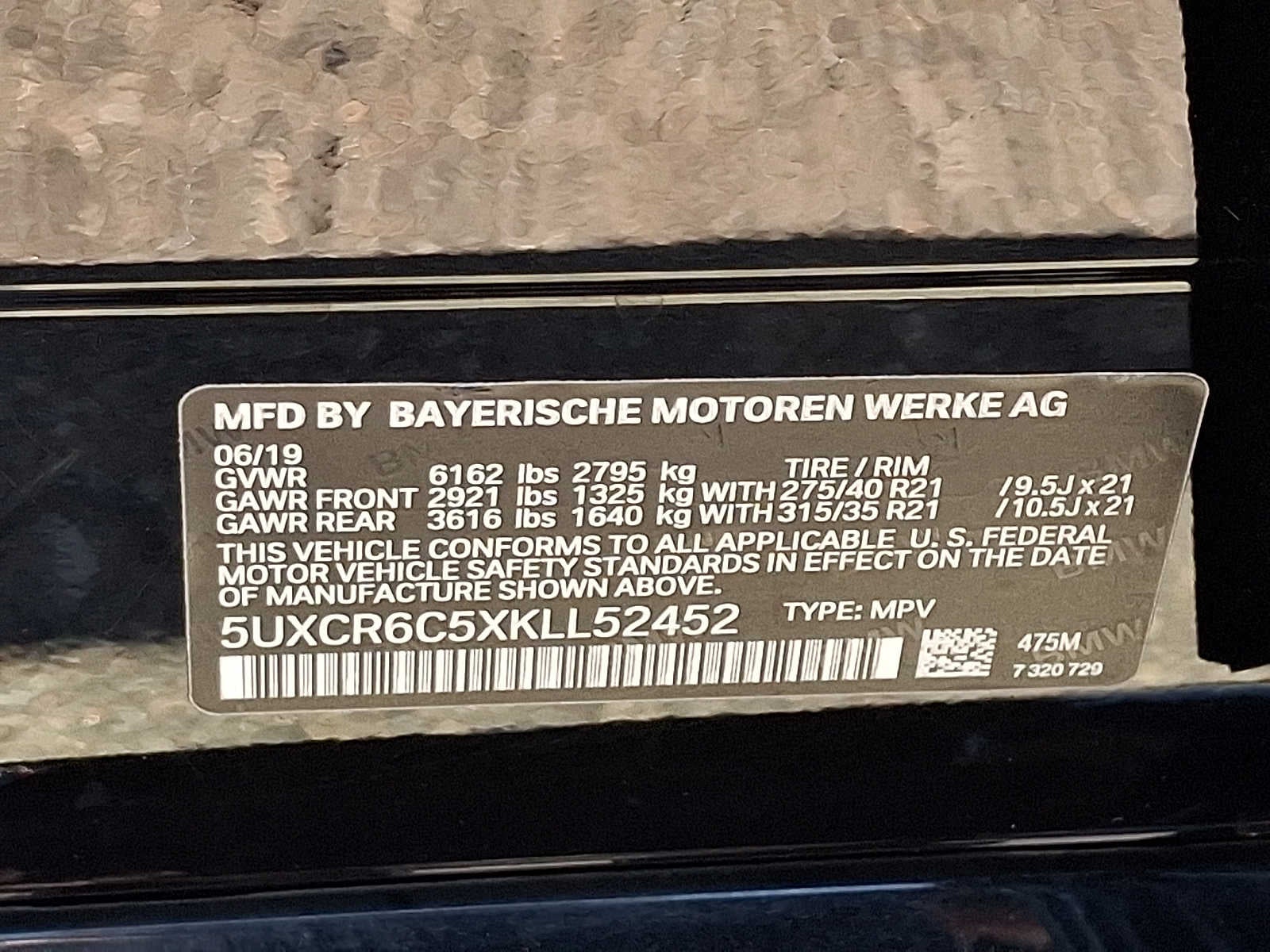 2019 BMW X5 xDrive40i Sports Activity Vehicle