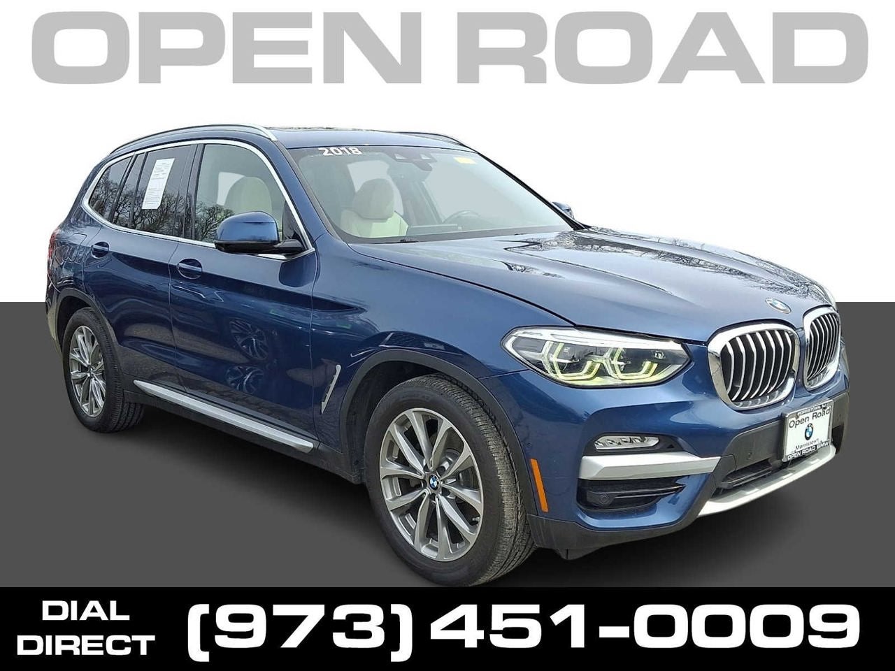 2018 BMW X3 xDrive30i Sports Activity Vehicle