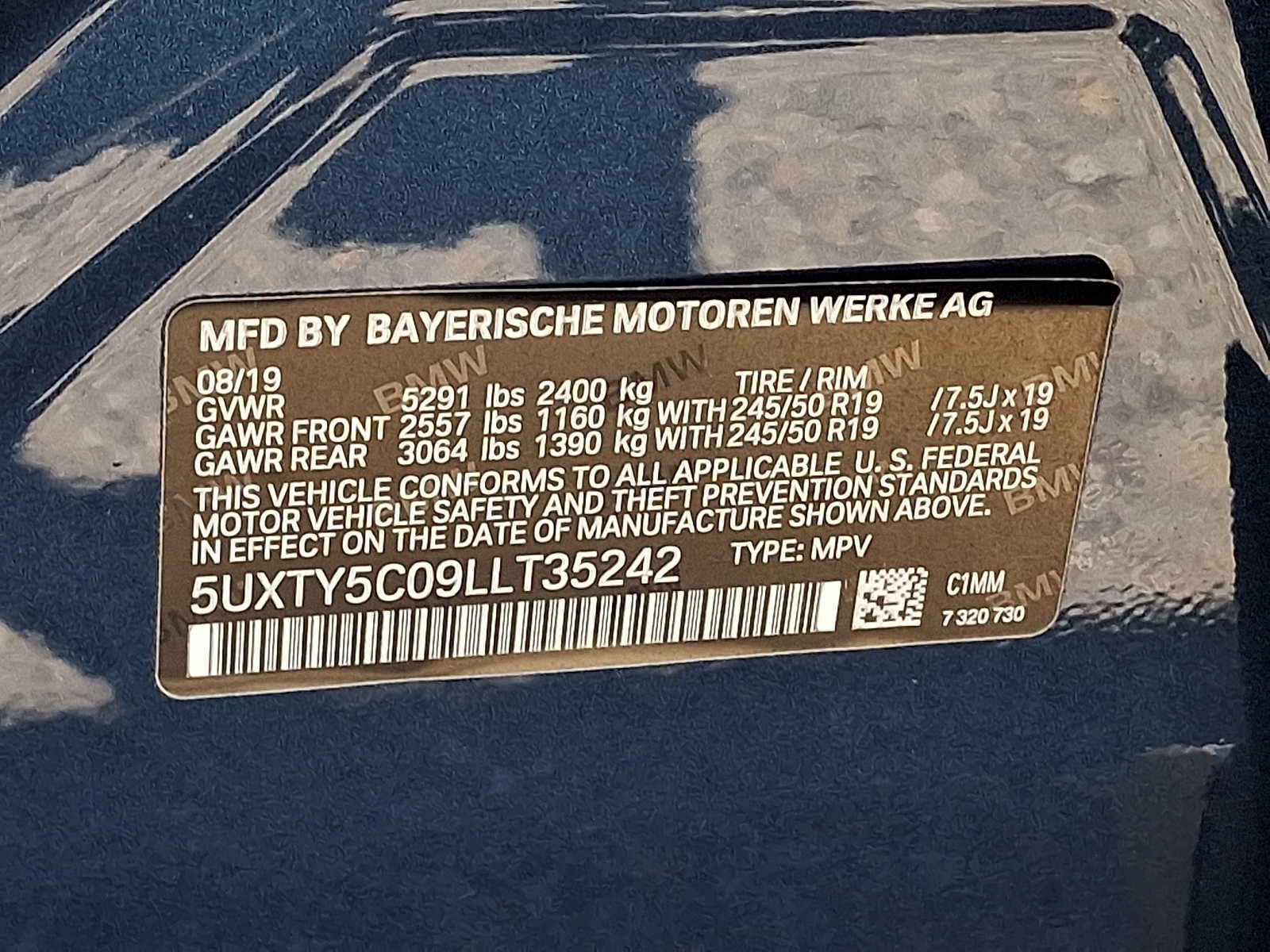 2020 BMW X3 xDrive30i Sports Activity Vehicle