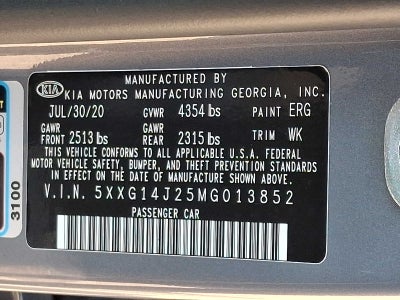 2021 Kia K5 LXS Auto FWD
