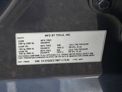 2021 Tesla Model Y Long Range AWD