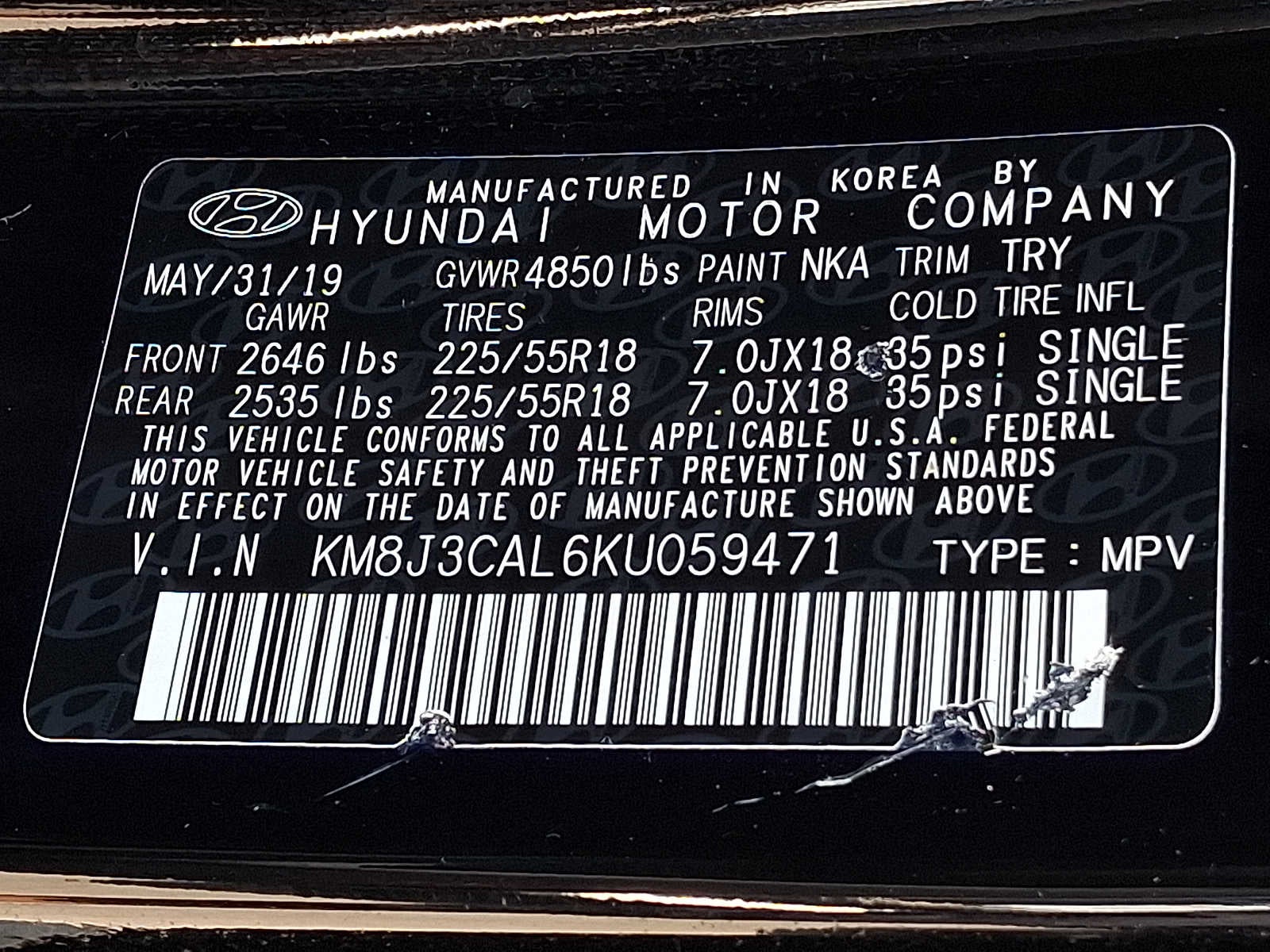 2019 Hyundai Tucson Ultimate AWD