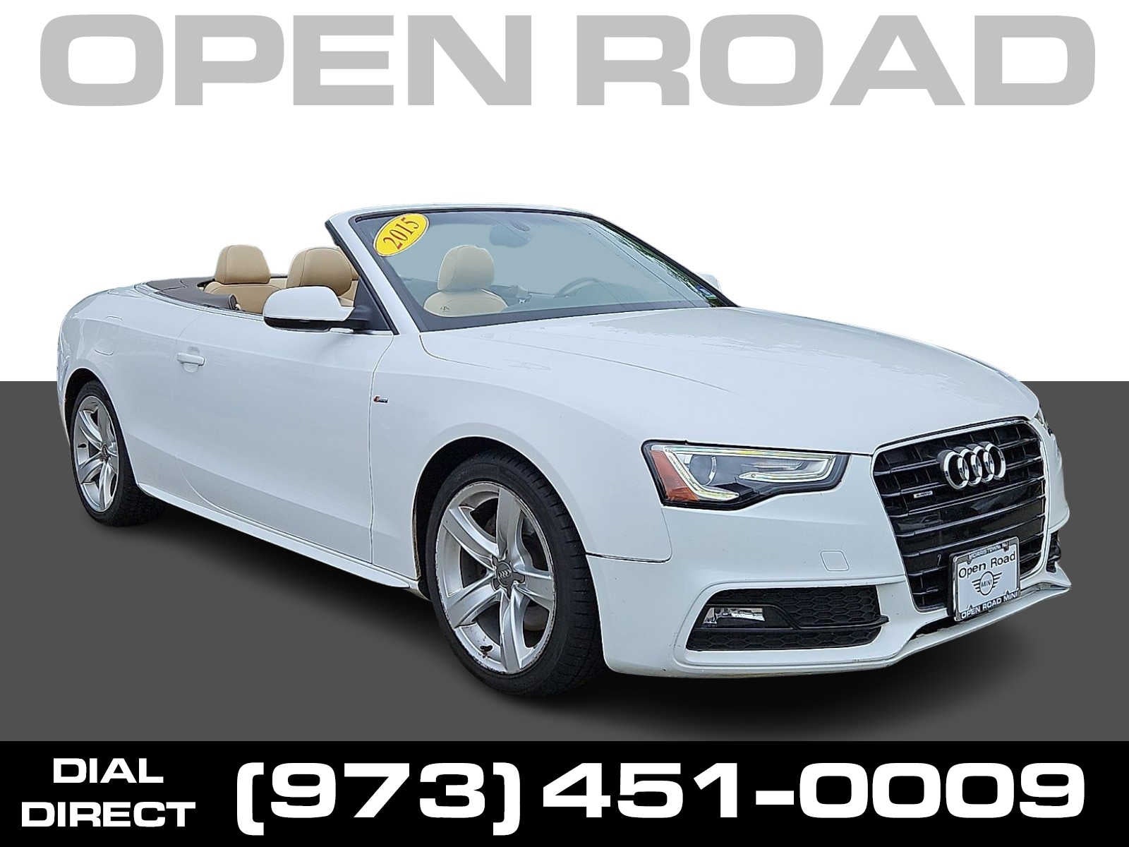 2015 Audi A5 2dr Cabriolet Auto quattro 2.0T Premium Plus