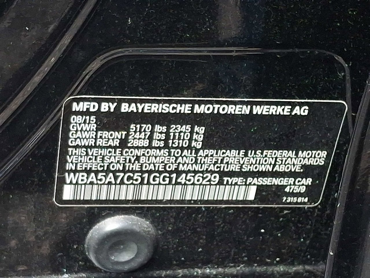 2016 BMW 5 Series 4dr Sdn 528i xDrive AWD