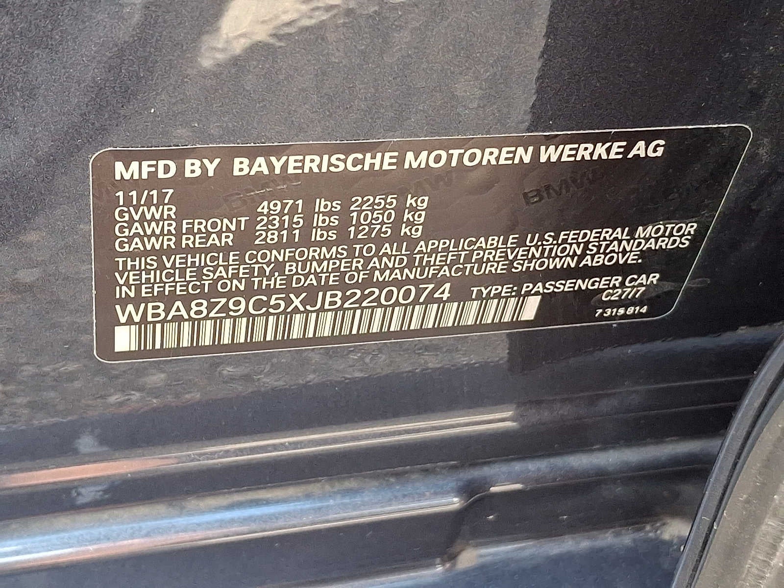 2018 BMW 3 Series 330i xDrive Gran Turismo