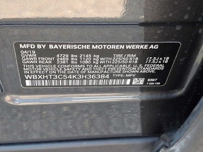2019 BMW X1 xDrive28i Sports Activity Vehicle