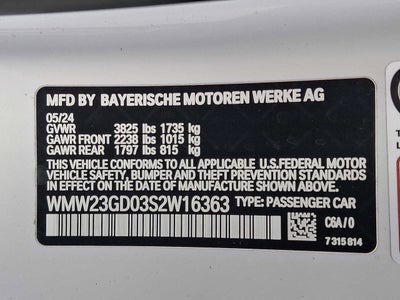 2025 MINI HARDTOP 2 DOOR Cooper S FWD