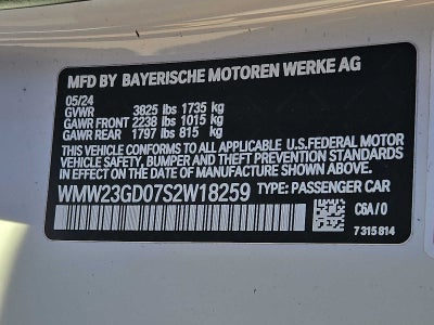 2025 MINI HARDTOP 2 DOOR Cooper S FWD