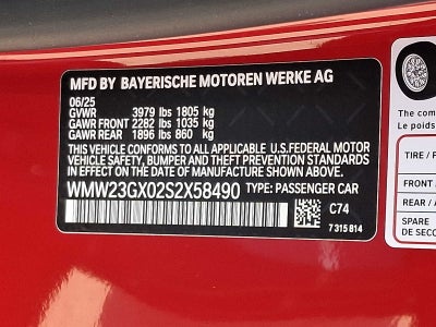 2025 MINI CONVERTIBLE Cooper S FWD