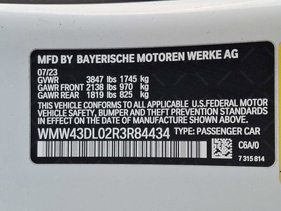 2024 MINI CONVERTIBLE Cooper S FWD