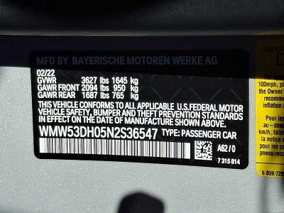 2022 MINI HARDTOP 2 DOOR Cooper S FWD