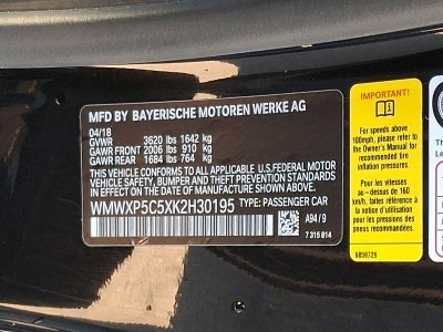 2019 MINI HARDTOP 2 DOOR Cooper FWD