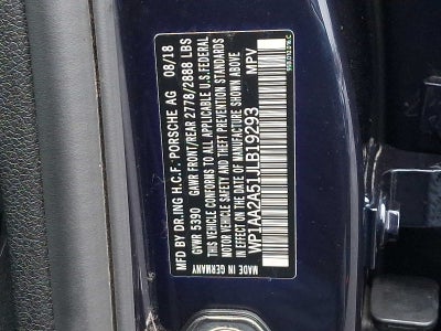 2018 Porsche Macan AWD