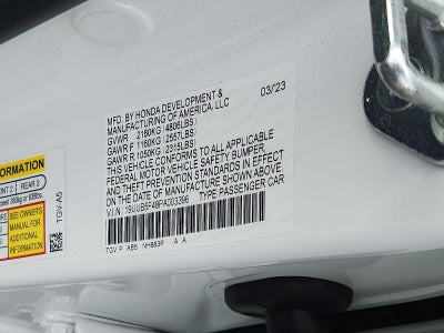 2023 Acura TLX FWD w/Technology Package