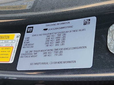 2021 GMC Yukon 4WD 4dr SLT