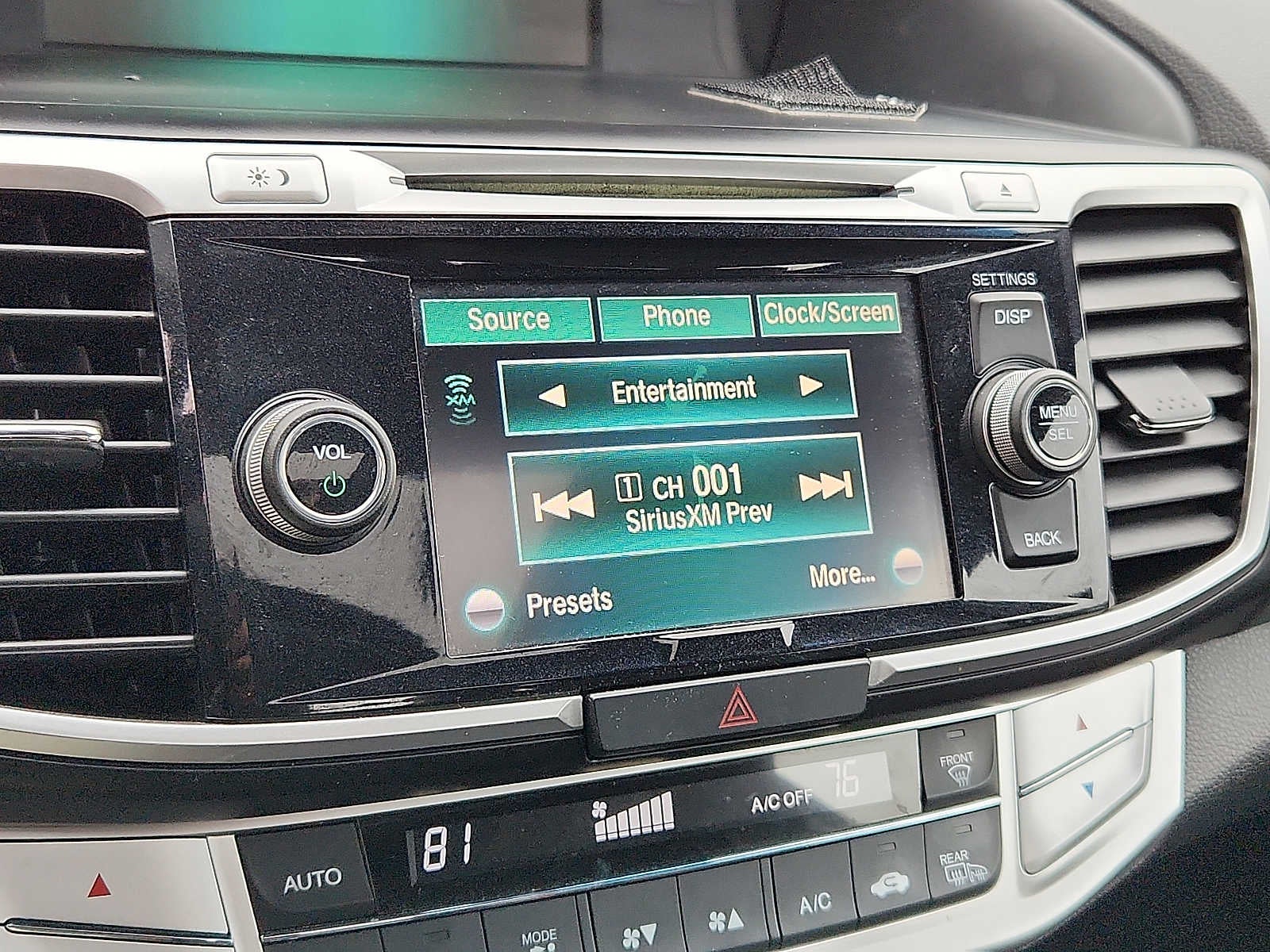 2013 Honda Accord 4dr V6 Auto EX-L