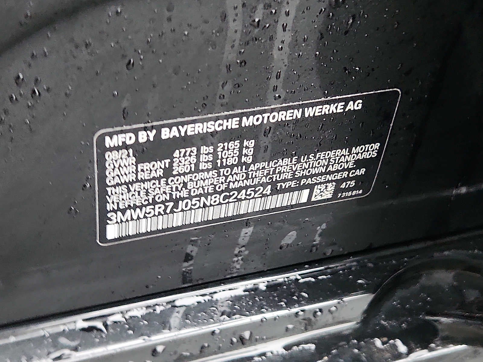 2022 BMW 3 Series 330i xDrive Sedan North America