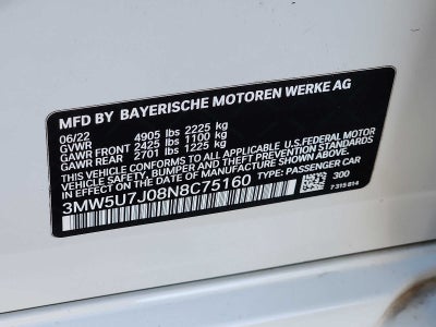 2022 BMW 3 Series M340i Sedan North America