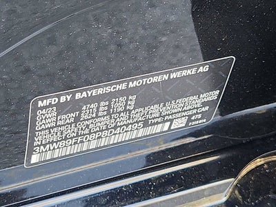 2023 BMW 3 Series 330i xDrive Sedan
