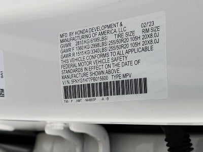 2023 Honda Pilot Touring AWD