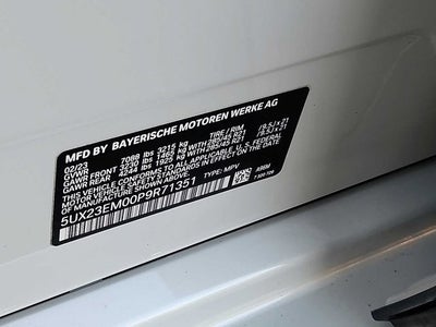 2023 BMW X7 xDrive40i Sports Activity Vehicle