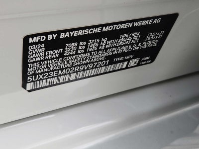 2024 BMW X7 xDrive40i Sports Activity Vehicle