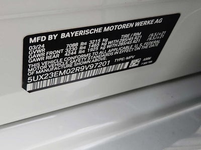 2024 BMW X7 xDrive40i Sports Activity Vehicle