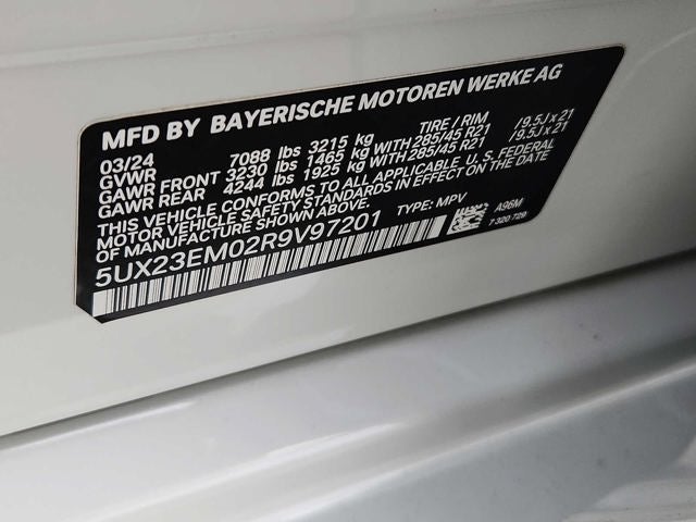 2024 BMW X7 xDrive40i Sports Activity Vehicle