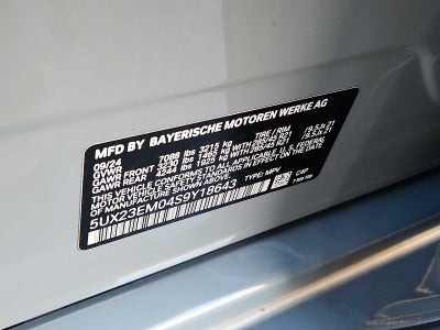 2025 BMW X7 xDrive40i Sports Activity Vehicle