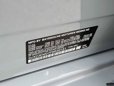 2023 BMW X7 xDrive40i Sports Activity Vehicle