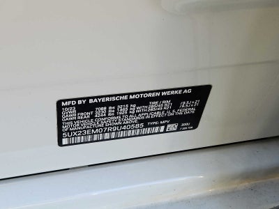 2024 BMW X7 xDrive40i Sports Activity Vehicle