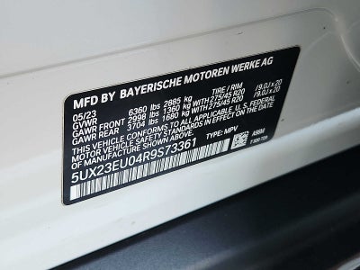 2024 BMW X5 xDrive40i Sports Activity Vehicle